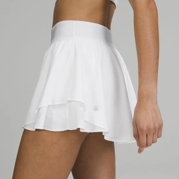 NWOT LuluLemon White Tennis Skirt Size 6 - Picture 1 of 7